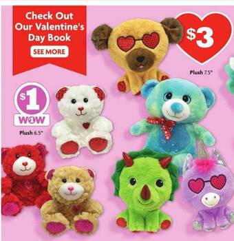 Family Dollar Plush offer