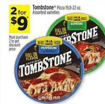 Dollar General Tombstone Pizza offer