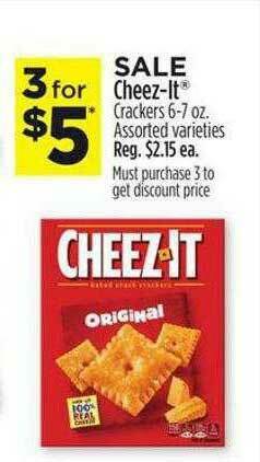 Dollar General Cheez-it Crackers offer
