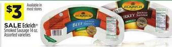 Dollar General Eckrich Smoked Sausage offer