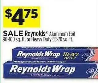 Dollar General Reynolds Aluminium Foil Or Heavy Duty offer