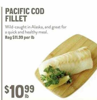 New Seasons Market Pacific Cod Fillet offer