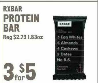 New Seasons Market Rxbar Protein Bar offer