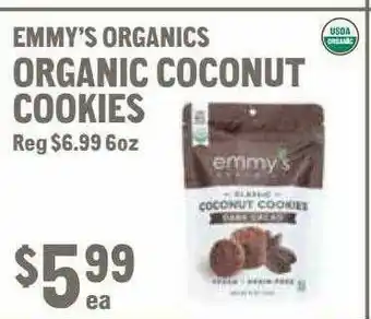 New Seasons Market Organic Coconut Cookies offer