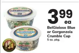 Safeway BelGioioso Blue or Gorgonzola Crumble Cup offer