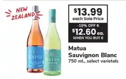 Safeway Matua Sauvignon Blanc offer