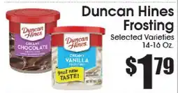 Supremo Foods Inc Duncan Hines Frosting offer