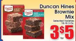 Supremo Foods Inc Duncan Hines Brownie Mix offer
