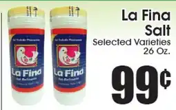 Supremo Foods Inc La Fina Salt offer