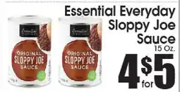 Supremo Foods Inc Essential Everyday Sloppy Joe Sauce offer