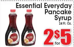 Supremo Foods Inc Essential Everyday Pancake Syrup offer