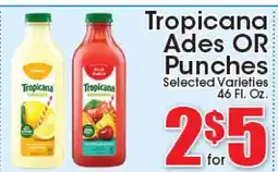 Supremo Foods Inc Tropicana Ades OR Punches offer
