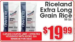 Supremo Foods Inc Riceland Extra Long Grain Rice offer
