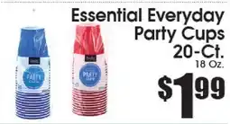 Supremo Foods Inc Essential Everyday Party Cups offer