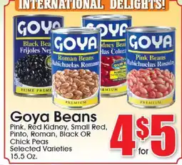 Supremo Foods Inc Goya Beans offer