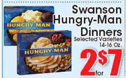 Supremo Foods Inc Swanson Hungry-Man Dinners offer