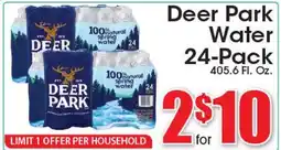 Supremo Foods Inc Deer Park Water offer