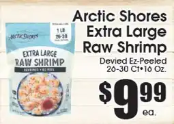 Supremo Foods Inc Arctic Shores Extra Large Raw Shrimp offer
