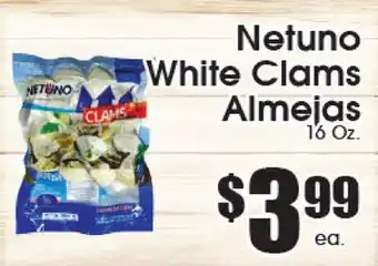 Supremo Foods Inc Netuno White Clams offer