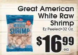 Supremo Foods Inc Great American White Raw Shrimp offer