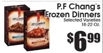 Supremo Foods Inc P.F Chang's Frozen Dinners offer
