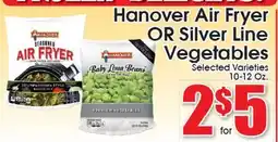 Supremo Foods Inc Hanover Air Fryer OR Silver Line Vegetables offer