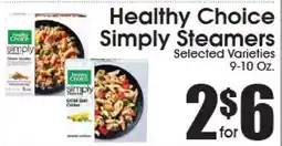 Supremo Foods Inc Healthy Choice Simply Steamers offer