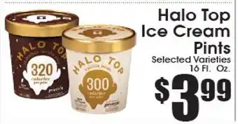 Supremo Foods Inc Halo Top Ice Cream Pints offer