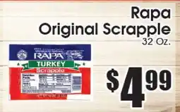 Supremo Foods Inc Rapa Original Scrapple offer