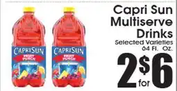Supremo Foods Inc Capri Sun Multiserve Drinks offer