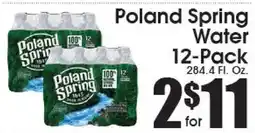 Supremo Foods Inc Poland Spring Water offer