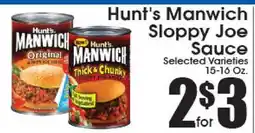 Supremo Foods Inc Hunt's Manwich Sloppy Joe Sauce offer