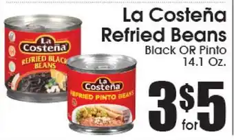 Supremo Foods Inc La Costeña Refried Beans offer