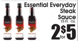 Supremo Foods Inc Essential Everyday Steak Sauce offer