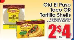 Supremo Foods Inc Old El Paso Taco OR Tortilla Shells offer