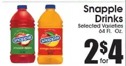 Supremo Foods Inc Snapple Drinks offer