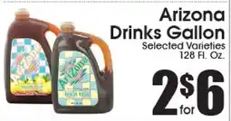 Supremo Foods Inc Arizona Drinks Gallon offer