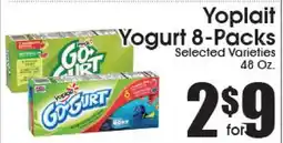 Supremo Foods Inc Yoplait Yogurt 8-Packs offer