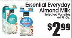 Supremo Foods Inc Essential Everyday Almond Milk offer