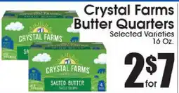 Supremo Foods Inc Crystal Farms Butter Quarters offer