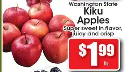 Supremo Foods Inc Washington State Kiku Apples offer