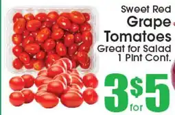 Supremo Foods Inc Sweet Red Grape Tomatoes offer