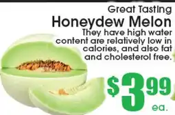 Supremo Foods Inc Honeydew Melon offer