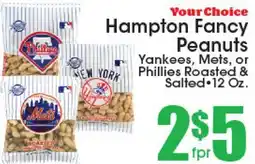 Supremo Foods Inc Hampton Fancy Peanuts offer