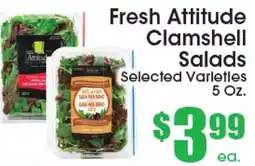 Supremo Foods Inc Fresh Attitude Clamshell Salads offer