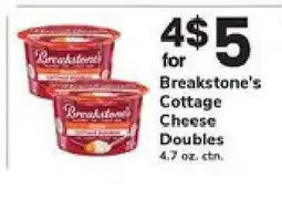Safeway Breakstone's Cottage Cheese Doubles offer