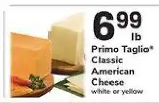 Safeway Primo Taglio Classic American Cheese offer
