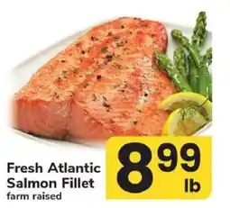 Safeway Fresh Atlantic Salmon Fillet offer