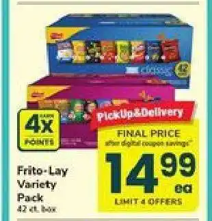 Safeway Frito Lay Variety Pack offer