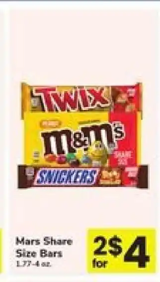 Mars Share Size Bars